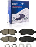 Rear Drilled Slotted Rotors and Ceramic Brake Pads Kit