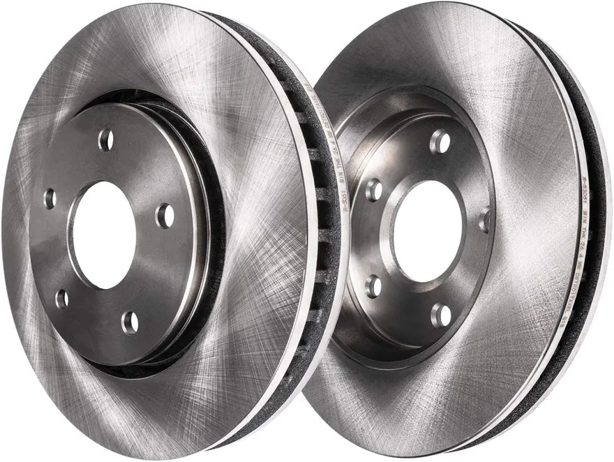 Front Disc Brake Rotor Pair
