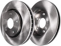 Front Disc Brake Rotor Pair