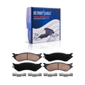 8pc Front & Rear Drilled Slotted Rotors and Ceramic Brake Pads Kit