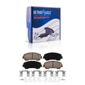 Drilled and Slotted Rotor and Ceramic Brake Pad Kit