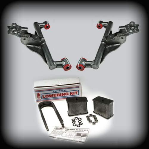 DJM 3"/4" Lowering Kit with Shocks