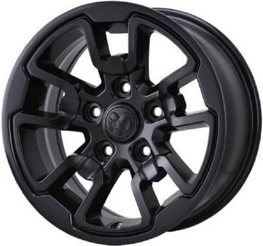 17x8 Aluminum Wheel, 5.5" Bolt Pattern, Black