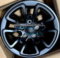 17x8 Aluminum Wheel, 5.5" Bolt Pattern, Black