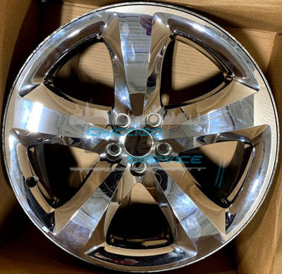 20-Inch Aluminum Wheel, 5-Spoke, 24mm Offset, 115mm Bolt Pattern, 5-Lug