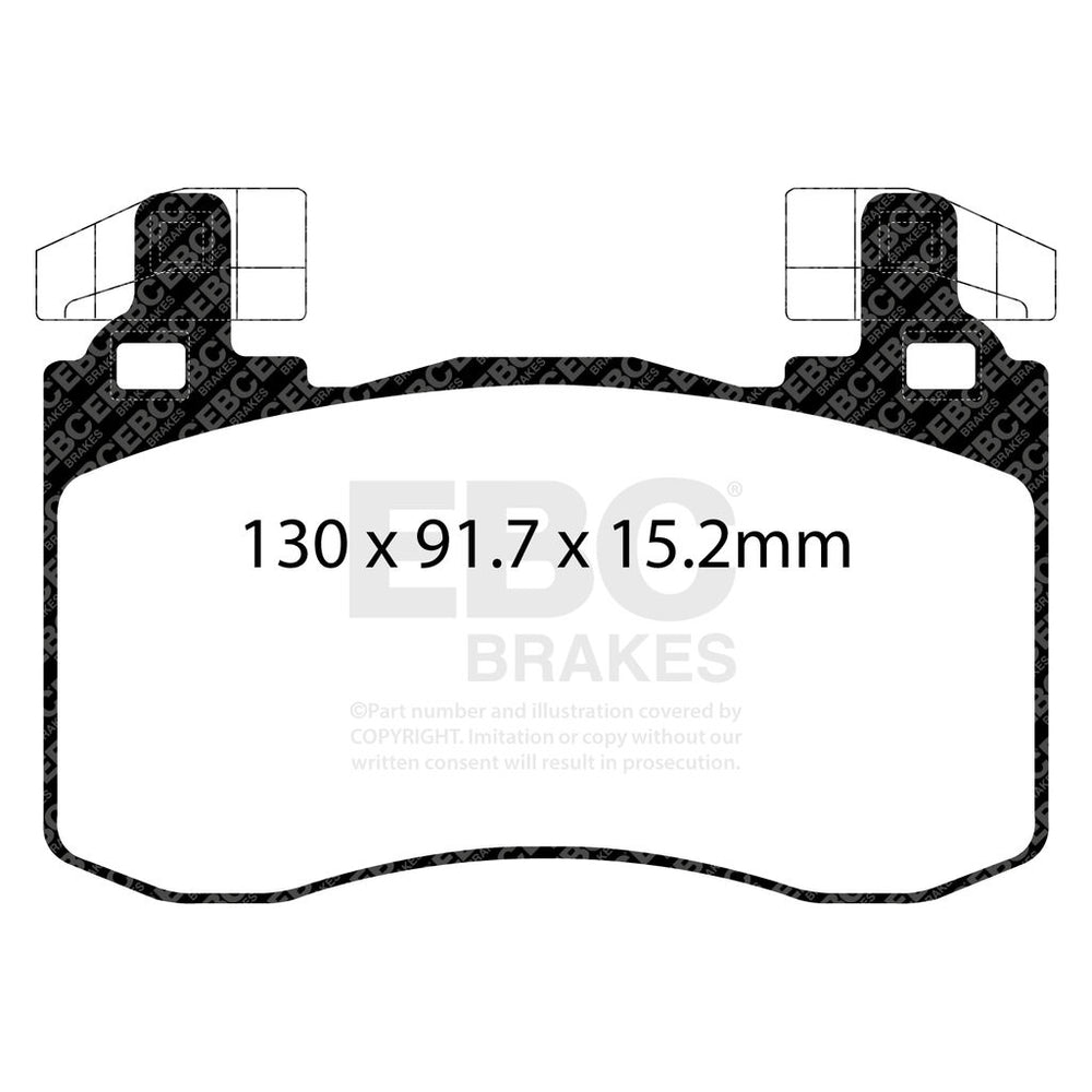 Aramid Fiber Brake Pads D2145