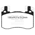 Aramid Fiber Brake Pads D2145