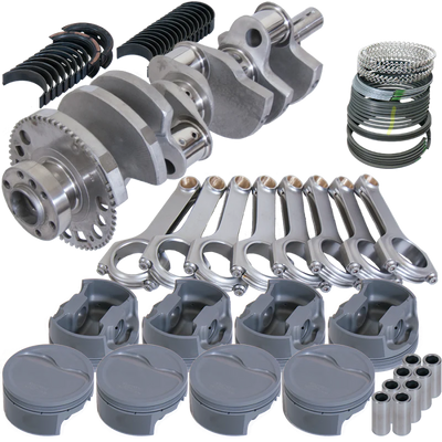 4.000" Forged Crankshaft Kit with 6.125" H-Beam Rods