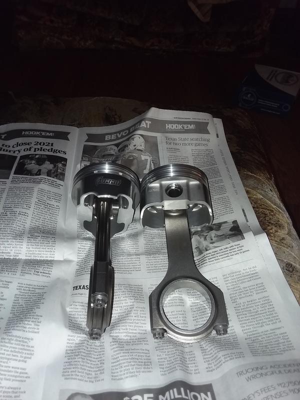 5.700-Inch H-Beam Connecting Rod Set