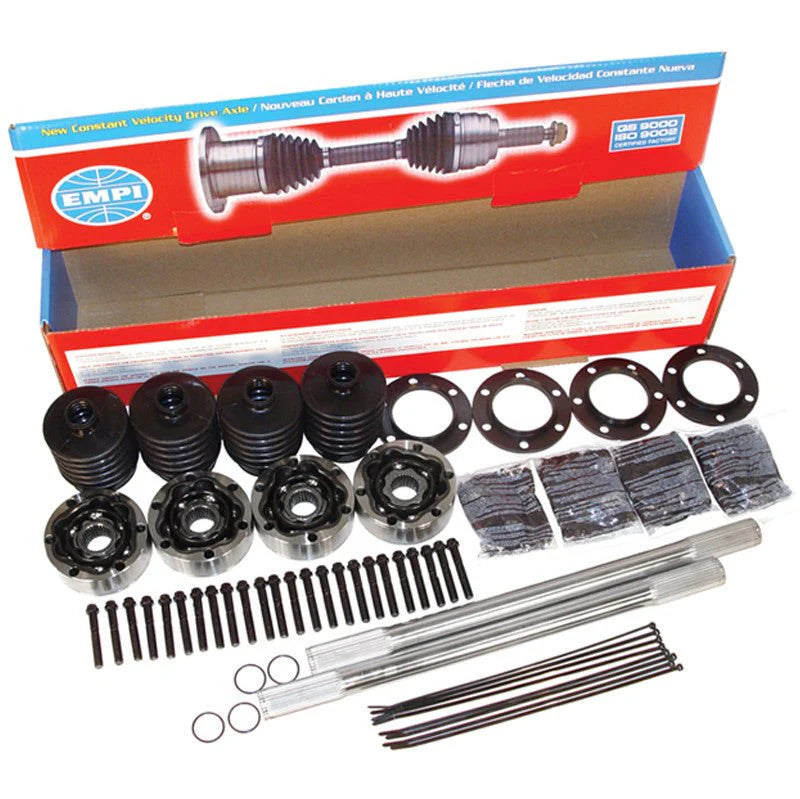 IRS Axle Kit with 23" Chromoly Axles