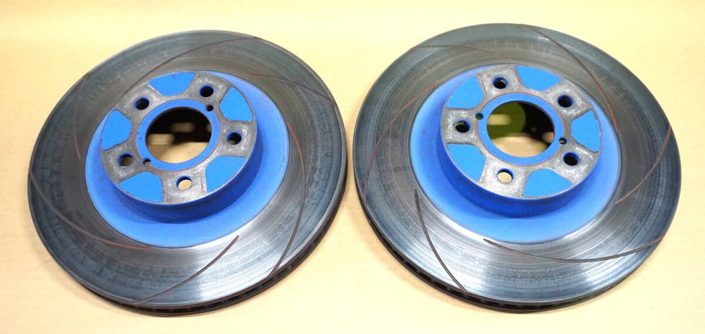 FC Cast Iron Slotted Front Brake Rotor