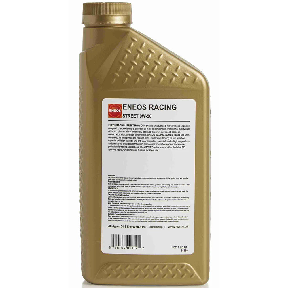 Racing Street 0W-50 Fully Synthetic Motor Oil