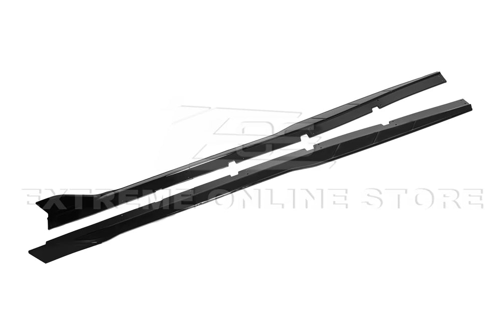 Extreme Online Store (EOS) Glossy Black ABS Side Skirt