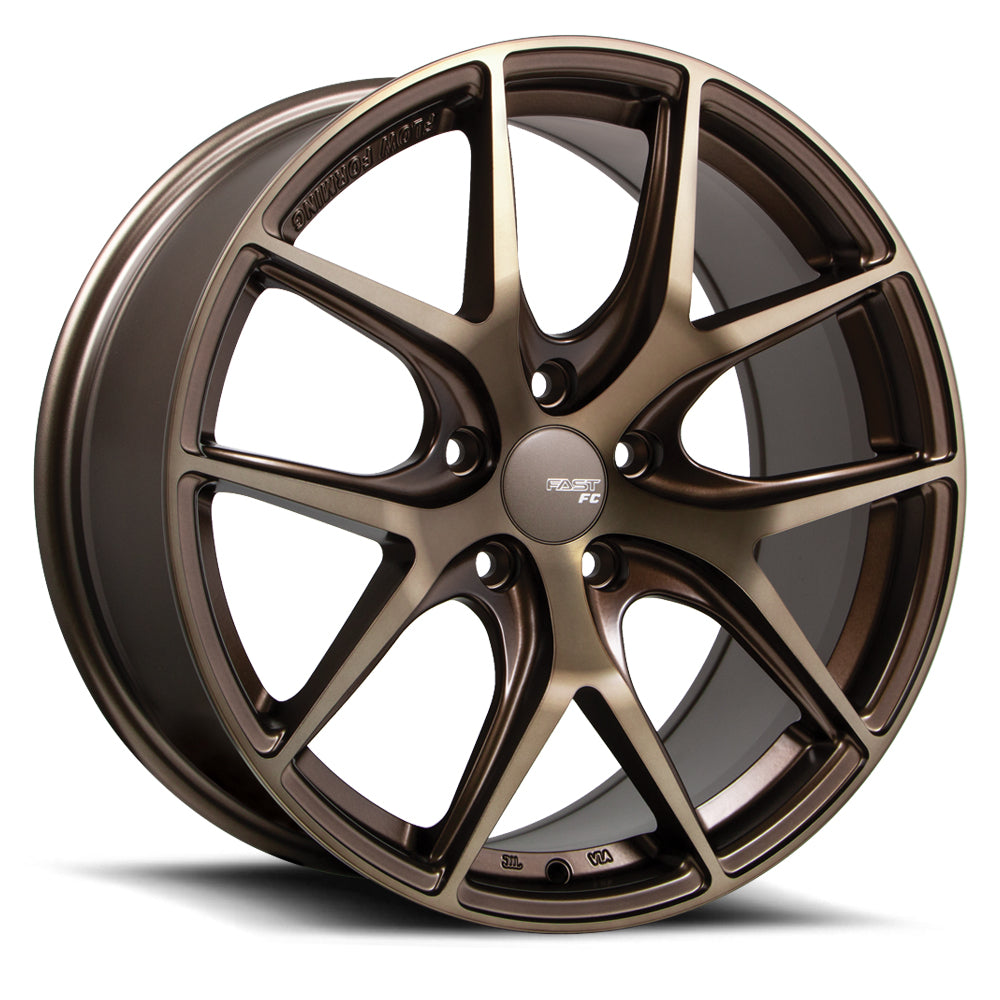 FC04 18x8 +40mm 5x100 Matte Bronze