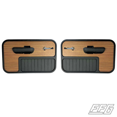 Custom Upholstered Door Panels