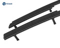 Billet Grille Combo Black Satin Overlay