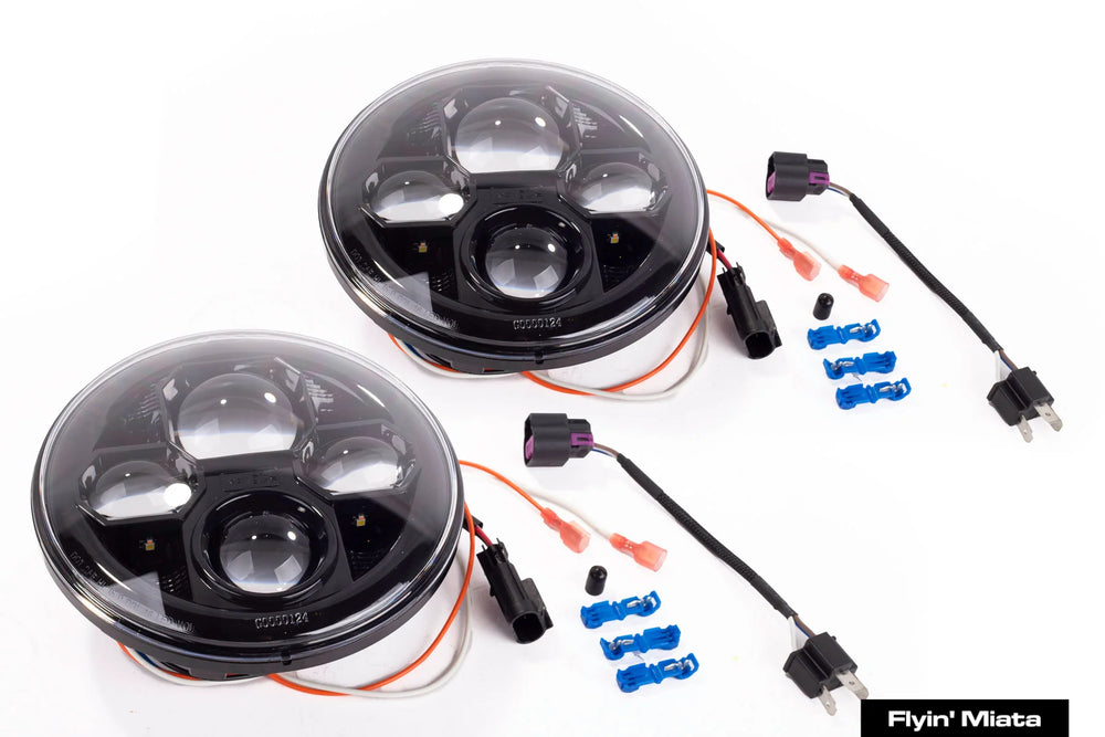 Morimoto Sealed7 2.0 7-Inch Round LED Headlights