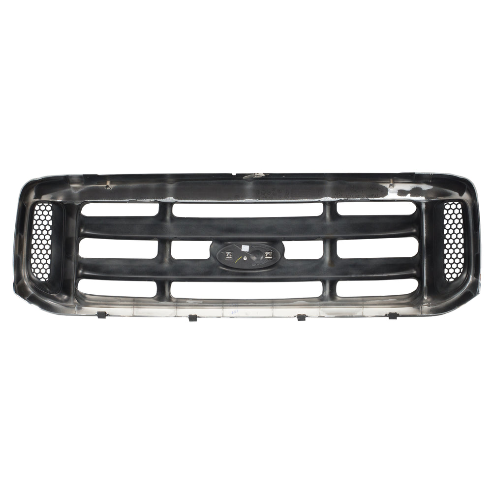 Grille Assembly with Chrome Trim and Blue Oval Emblem