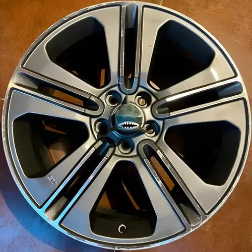 19x8.5 5 Double Spoke Grey Machined