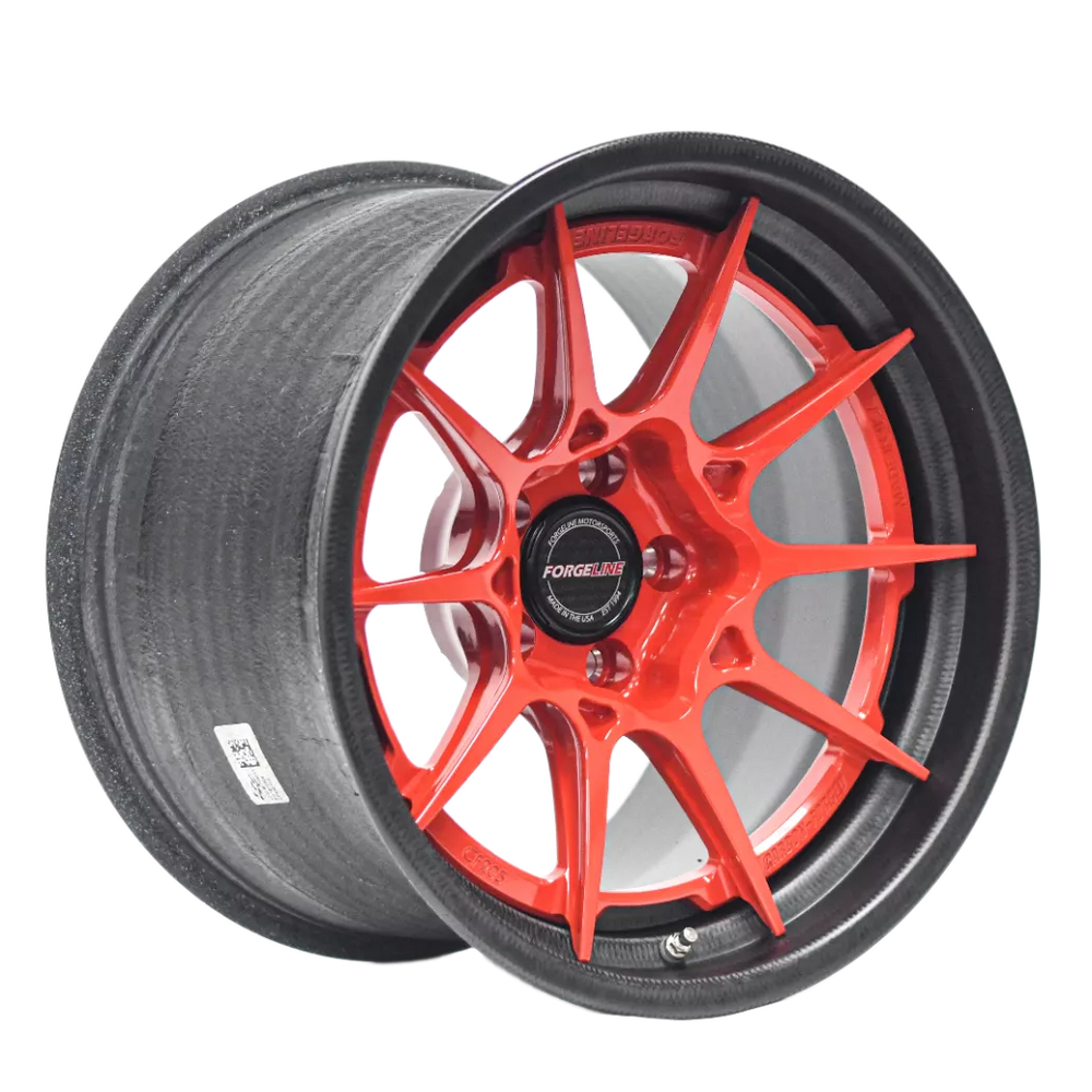 17" Forged Aluminum Center Carbon Fiber Barrel Wheel