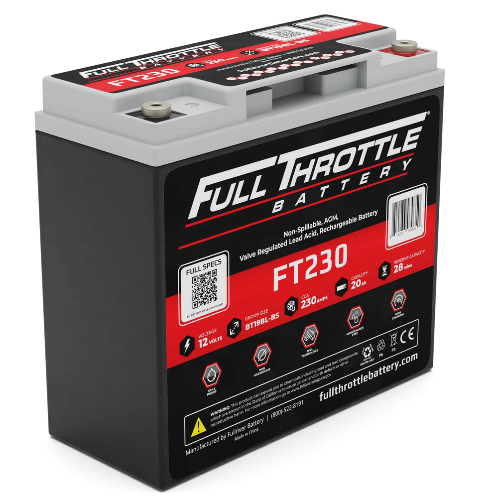 20Ah 230CCA AGM Battery