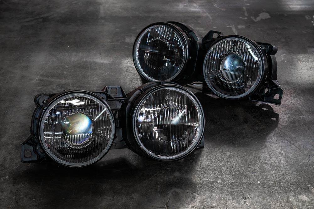 Euro Smiley Headlight Assembly