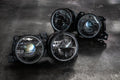 Euro Smiley Headlight Assembly