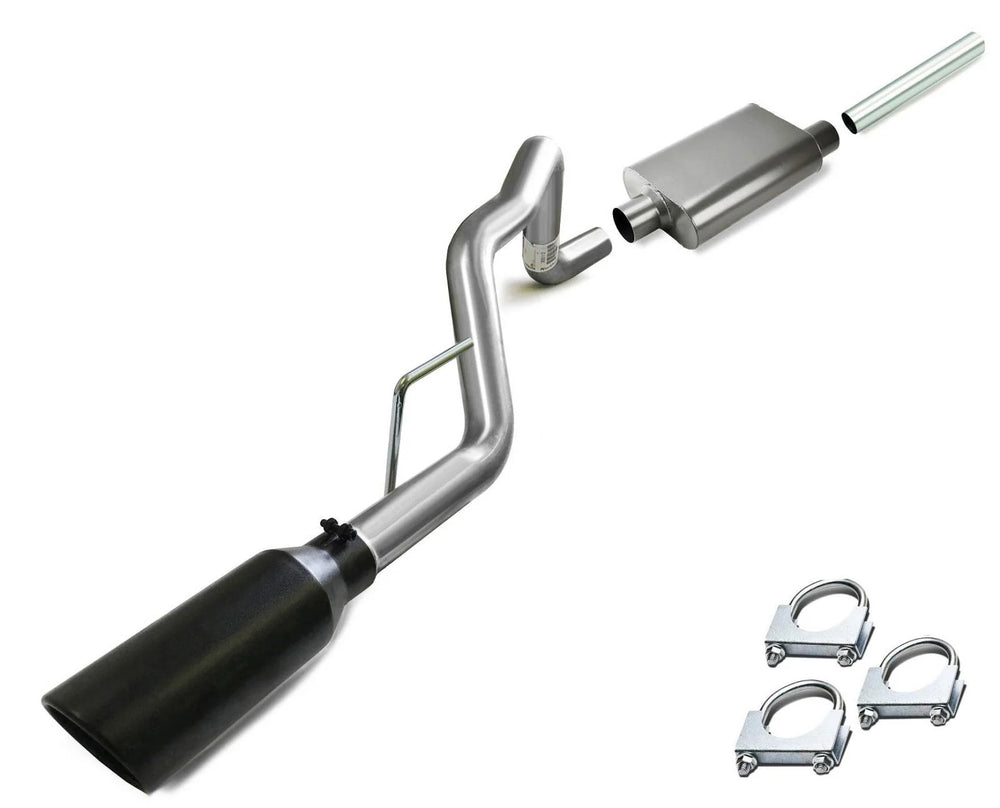 409 Stainless Steel Cat-Back Exhaust System Kit