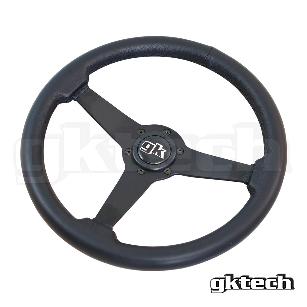 350mm Leather Flat Steering Wheel