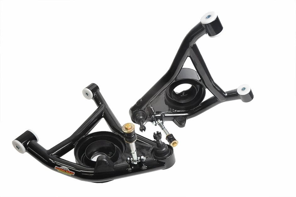 Tubular Lower Control Arms with Del-A-Lum Bushings