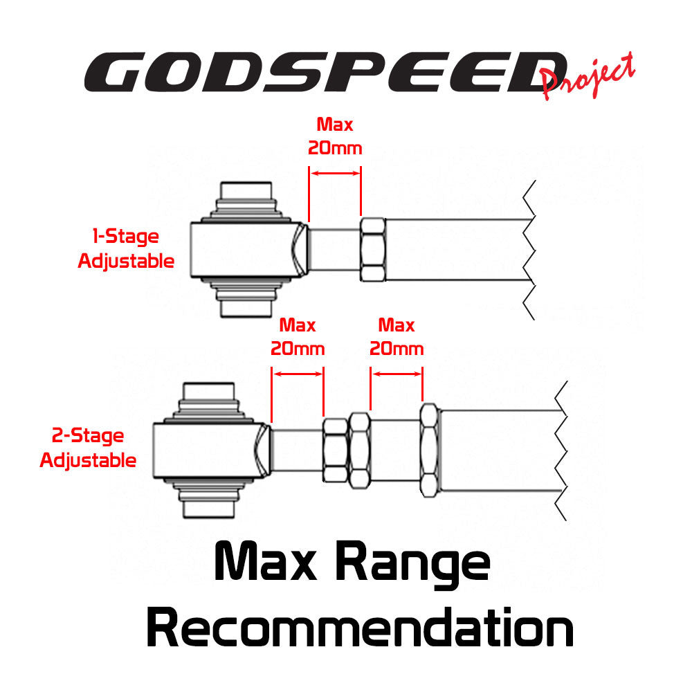 Rear Upper Adjustable Tubular Camber Arms