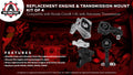 Engine and Transmission Mount Set