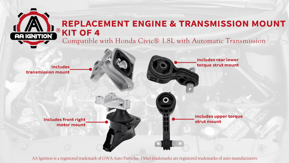 Engine and Transmission Mount Set