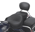 Sissy Bar Backrest with Chrome Mounting Bracket