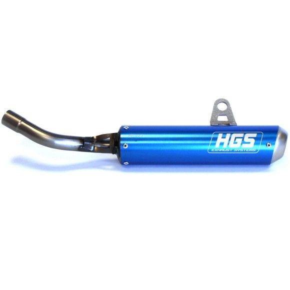 Aluminum Silencer, Blue Finish