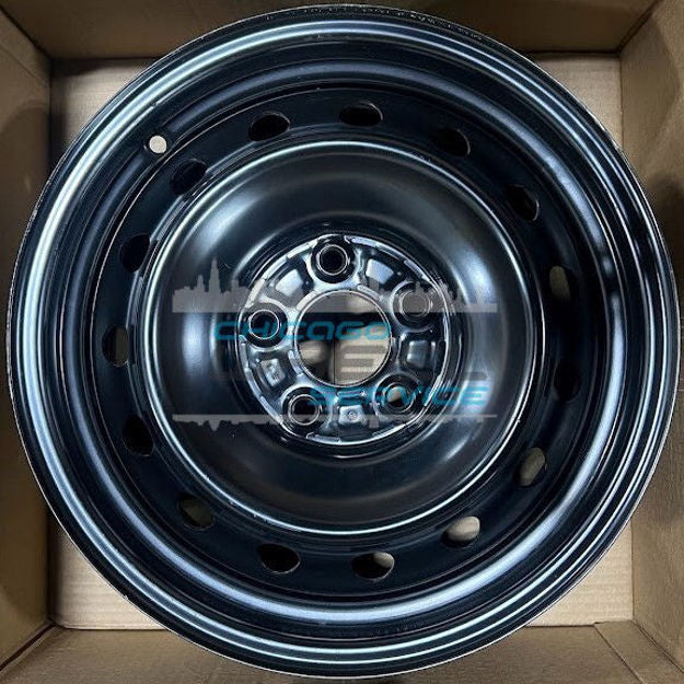 Black Steel Wheel