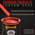 Urethane Auto Flat Paint, Quart Kit