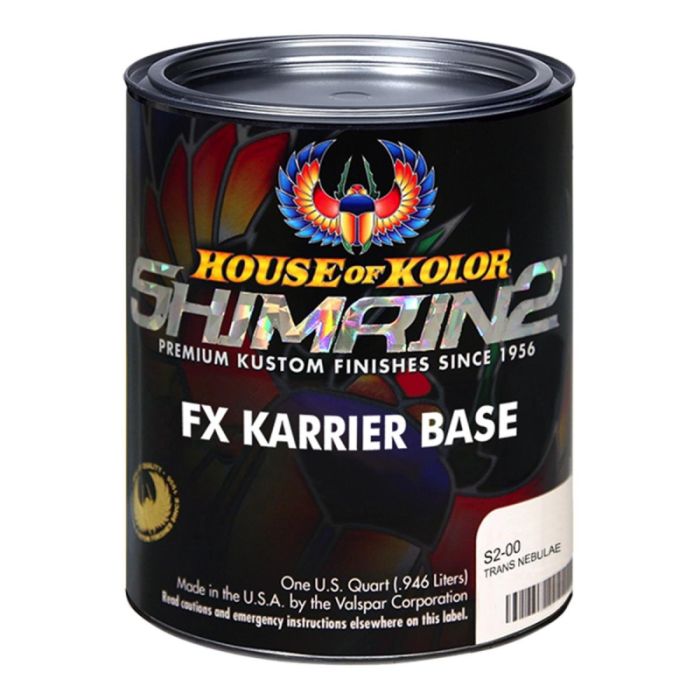 Shimrin2 1-Gallon Solid Basecoat, Jetest Black