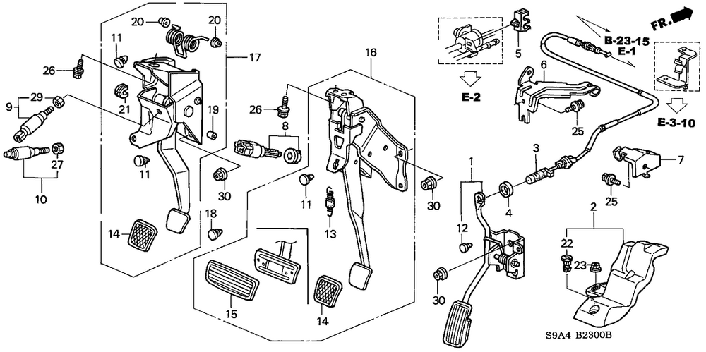 Brake Pedal Assembly
