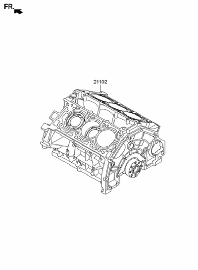 Short Engine Assembly