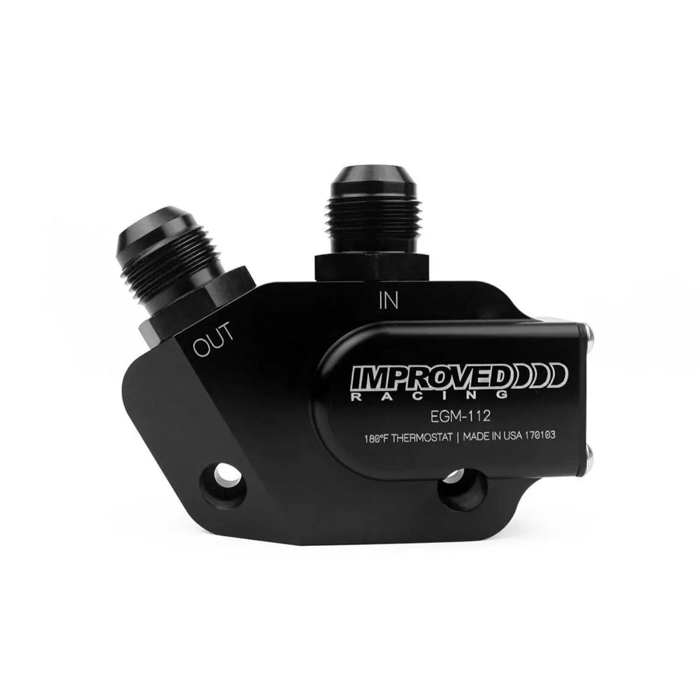 6061-T6 Aluminum Oil Cooler Adapter with Thermostat