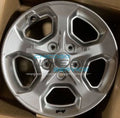 17x7.5 5-Spoke Satin Black Alloy Wheel