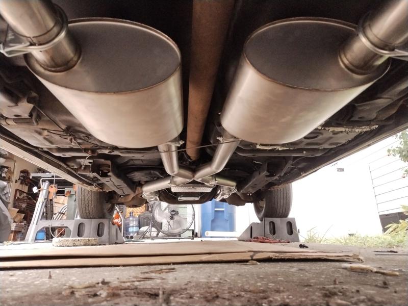 Header-Back Dual Exhaust Kit with Turbo Mufflers
