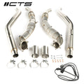 4.0T Downpipe Set w/ 200-Cell Catalytic Converters