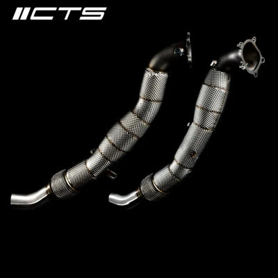 4.0T Downpipe Set w/ 200-Cell Catalytic Converters