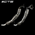 4.0T Downpipe Set w/ 200-Cell Catalytic Converters
