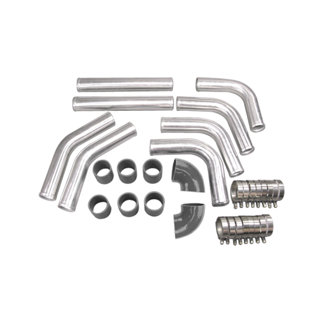 Intercooler Piping Kit, 2.5-Inch Aluminum