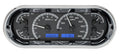 11.4" x 4.4" Universal Rounded Rectangle Gauge Cluster
