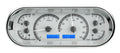 11.4" x 4.4" Universal Rounded Rectangle Gauge Cluster