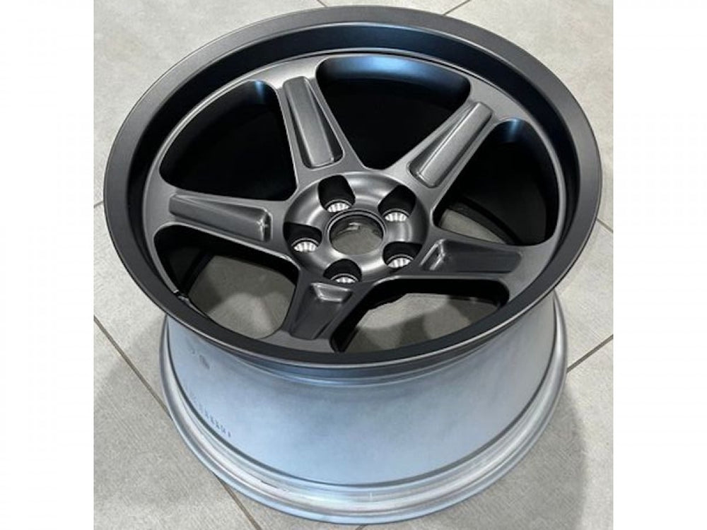 18x11 Satin Black 5-Spoke Wheel